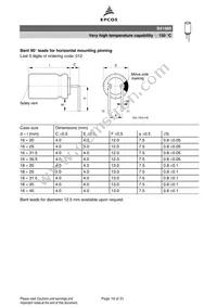 B41868W6108M Datasheet Page 19