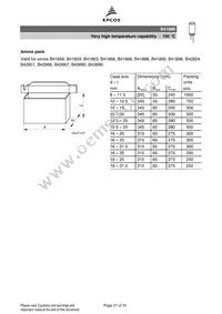 B41868W6108M Datasheet Page 21