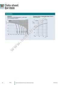 B41868W8477M Datasheet Page 5