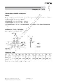 B41888C8687M000 Datasheet Page 16