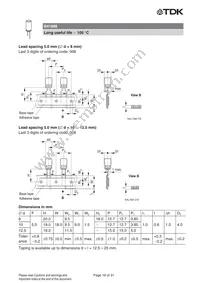 B41888C8687M000 Datasheet Page 17