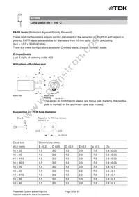 B41888C8687M000 Datasheet Page 21