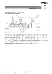 B41888C8687M008 Datasheet Page 18