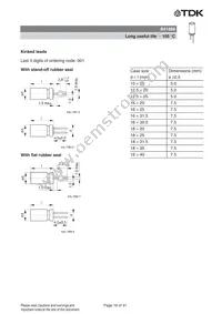 B41888C8687M008 Datasheet Page 20