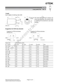 B41888C8687M008 Datasheet Page 22