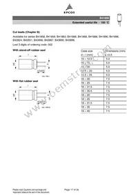 B41890A7108M003 Datasheet Page 17