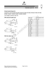 B41890A7108M003 Datasheet Page 19