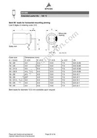 B41890A7108M003 Datasheet Page 22