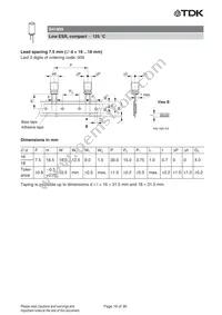 B41895G7188M008 Datasheet Page 17