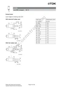 B41895G7188M008 Datasheet Page 19