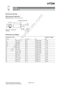 B41896C7108M000 Datasheet Page 4