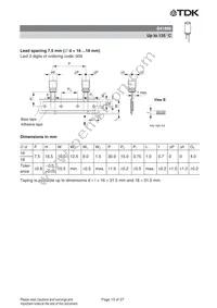 B41896C7108M000 Datasheet Page 13