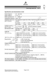 B41896C8397M008 Datasheet Page 3