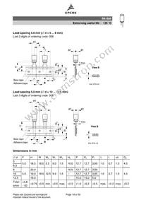 B41896C8397M008 Datasheet Page 19