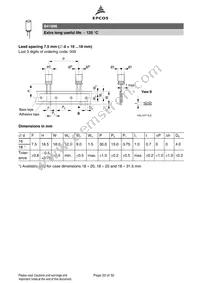 B41896C8397M008 Datasheet Page 20