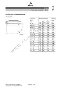 B41896C8397M008 Datasheet Page 21