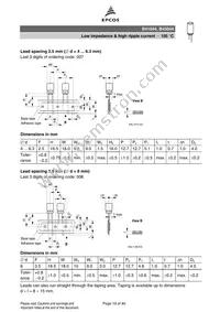 B43044F2686M Datasheet Page 19