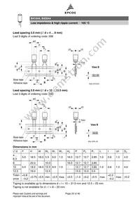 B43044F2686M Datasheet Page 20