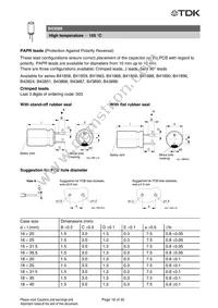 B43088F2686M Datasheet Page 18