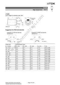 B43088F2686M Datasheet Page 19