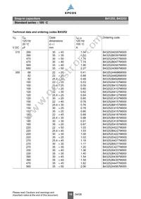 B43252A6277M Datasheet Page 18