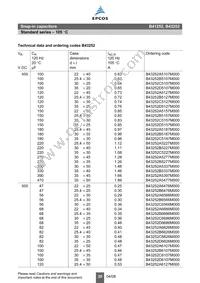 B43252A6277M Datasheet Page 20