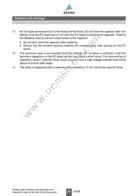 B43252A6277M Datasheet Page 23