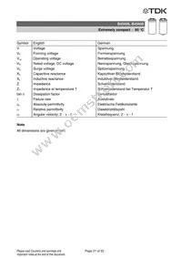 B43456A5129M7 Datasheet Page 21