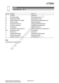 B43501A5477M087 Datasheet Page 20