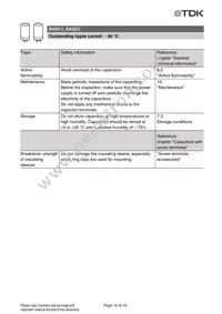 B43511A5158M87 Datasheet Page 16