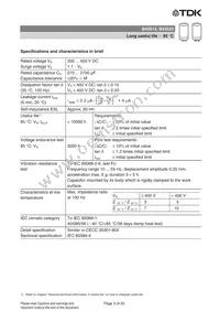 B43513A9228M000 Datasheet Page 3