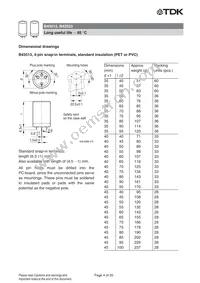 B43513A9228M000 Datasheet Page 4