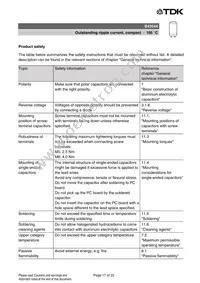 B43544A5687M000 Datasheet Page 17