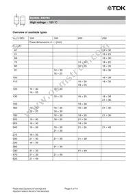 B43693A2137Q7 Datasheet Page 6