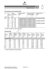 B43698B5226Q7 Datasheet Page 5