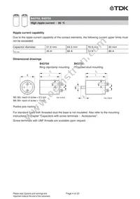 B43704A7828M000 Datasheet Page 4