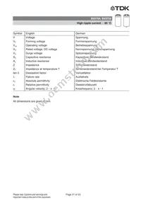 B43704A7828M000 Datasheet Page 21