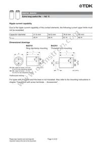 B43761A5109M000 Datasheet Page 4