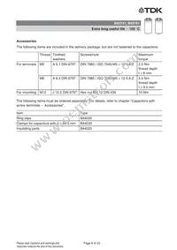 B43761A5109M000 Datasheet Page 9