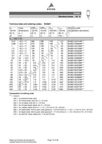 B43821F2277M000 Datasheet Page 15