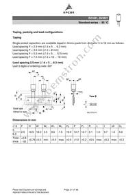 B43821F2277M000 Datasheet Page 21