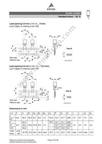 B43821F2277M000 Datasheet Page 23