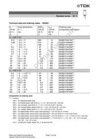 B43821F2337M000 Datasheet Page 16