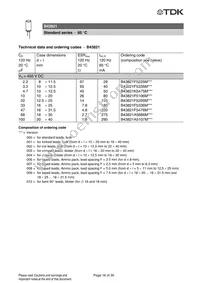 B43821F2337M000 Datasheet Page 17