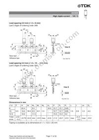 B43858A5476M000 Datasheet Page 11