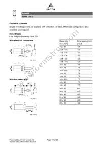 B43866A2227M Datasheet Page 14