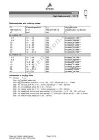 B43866C9226M003 Datasheet Page 7