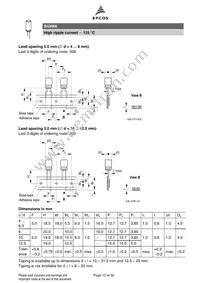 B43866C9226M003 Datasheet Page 12