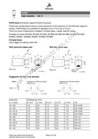 B43867A4336M Datasheet Page 16