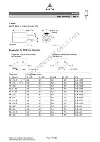 B43867A4336M Datasheet Page 17